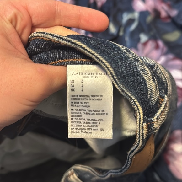 NWOT AE highest rise mom short - Picture 4 of 4